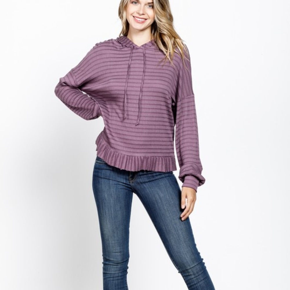 NWT Plum Lightweight Hoodie